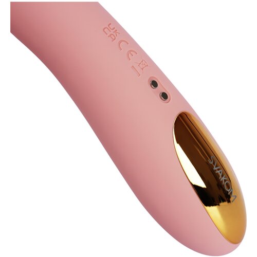 Svakom Ava Neo Interactive Thrusting Vibrator Peach Slike