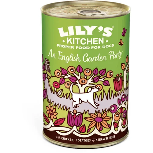 Lily's Kitchen english garden party adult - piščanec - 400 g 400 g