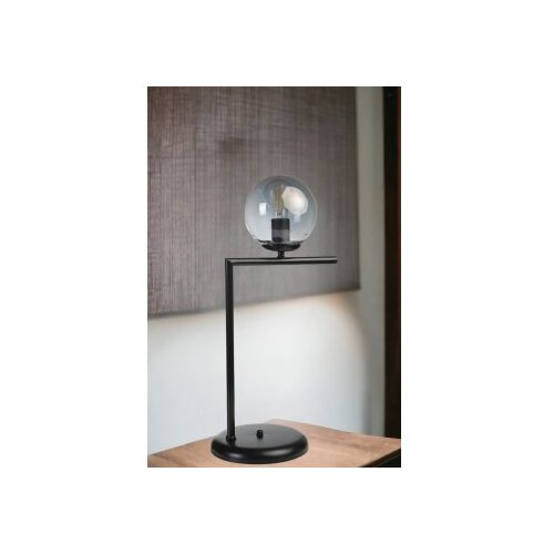 Opviq Stona lampa E27 Grlo, Crno-siva Cijene