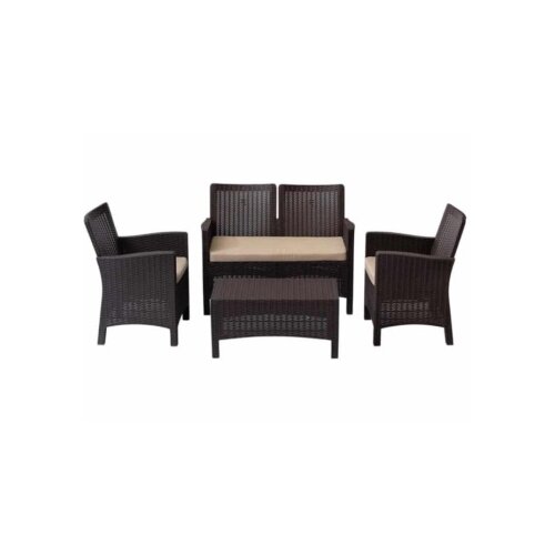  Baštenska garnitura Rattan 2 Brown 9402B Cene
