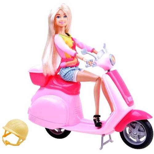 Masen Toys mala punčka na skuterju Slike