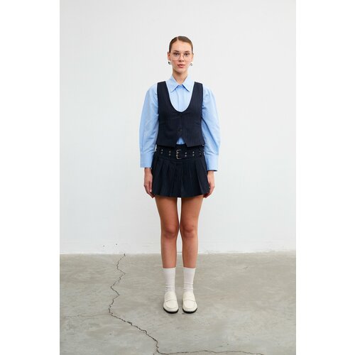 VATKALI Pleated mini short skirt - Waistband edition Slike