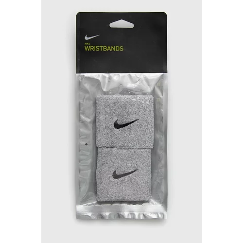 Nike Traka za zapešće boja: siva