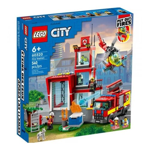 Lego GASILSKA POSTAJA CITY 60320 Slike