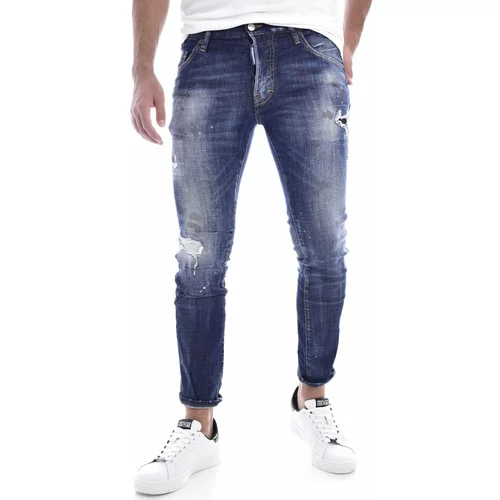 Dsquared Jeans skinny S74LB0872 Modra