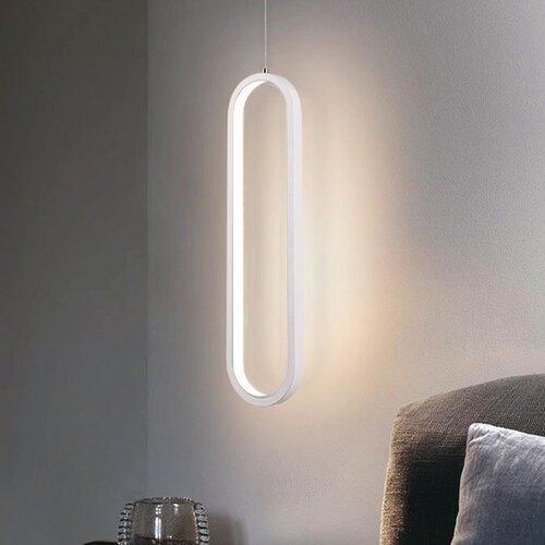  LED luster na sajli LED/13W/230V 4000K bela Slike