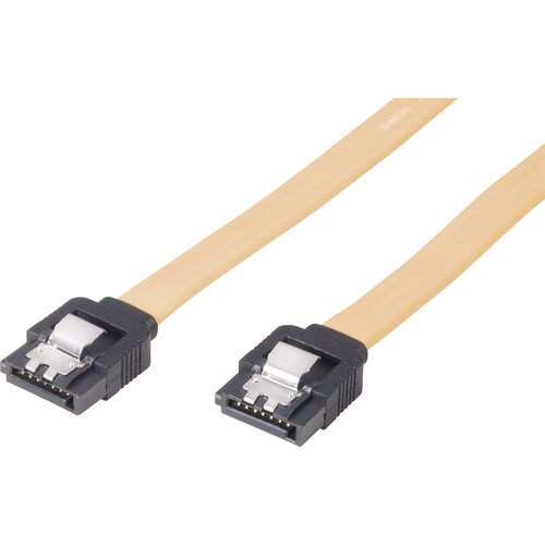 Renkforce trdi disk priključni kabel [1x 7-polni ženski konektor SATA - 1x 7-polni ženski konektor SATA] 0.30 m rumena, (20416522) Cene