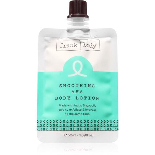 Frank Body Smoothing AHA vlažilna in hranilna krema z mlečno kislino 50 ml Cene
