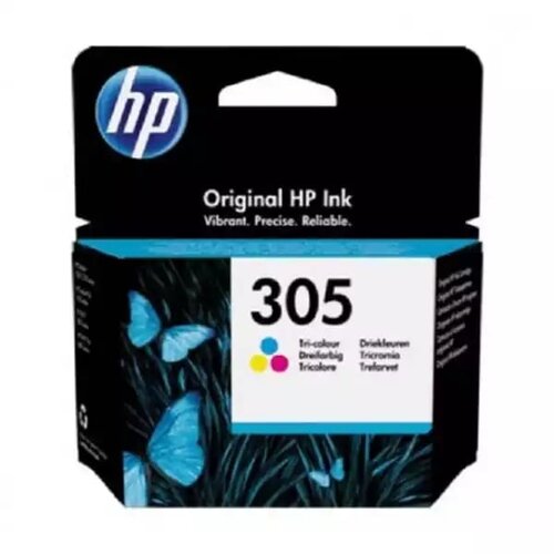 HP 305 Tri-color Original Ink Cartridge' ( '3YM60AE#UUS' ) Cene