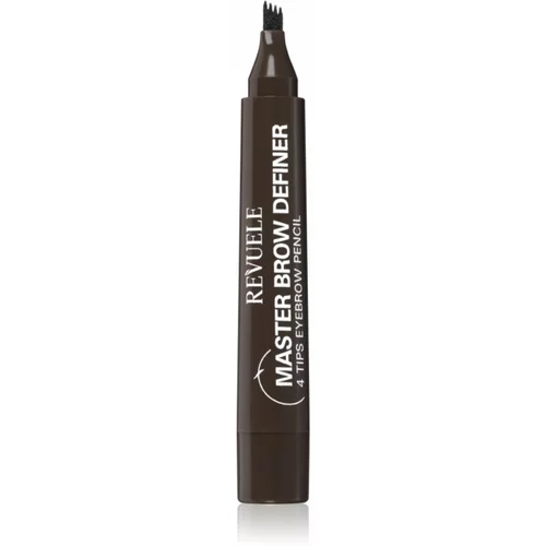Revuele Master Brow Definer precizna olovka za obrve nijansa Dark 2,2 ml