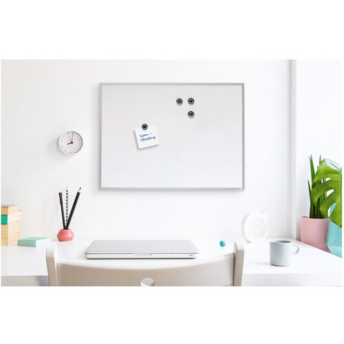  Ploča magnetna 58,5x43 cm aluminijski okvir Nobo 1903777 bijela Slike