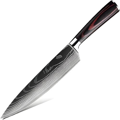 IZMAEL Kuhinjski nož BL-38111 - Chef / Črna / Rjava Cene