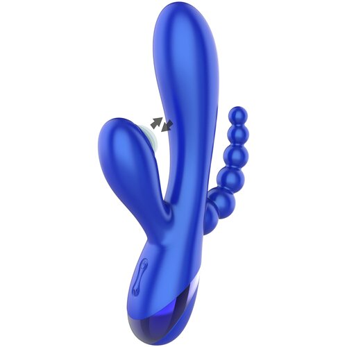 XOCOON Triple Love Vibrator Blue Cene