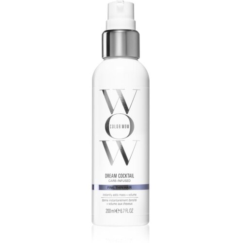 Color WOW Dream Cocktail Carb-Infused Leave-In Treatment njega kose bez ispiranja za tanku kosu 200 ml Slike
