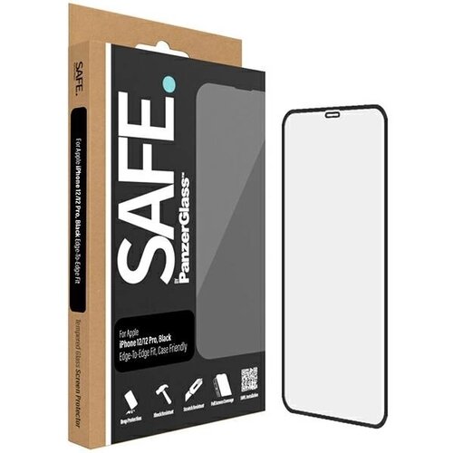 PanzerGlass VARNO KALJENO STEKLO PANTZERGLASS OD ROBA DO ROBA ZA IPHONE 12 12 PRO, (21911589) Slike