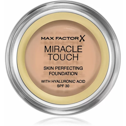 Max Factor Miracle Touch vlažilni kremasti tekoči puder SPF 30 odtenek 045 Warm Almond 11,5 g