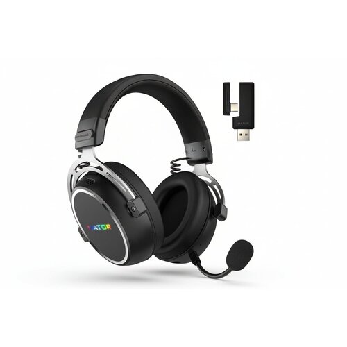 Hator Hypergang 3 Wireless Headset Head-band Gaming USB Type-C /USB Type-A Bluetooth Black Cijene