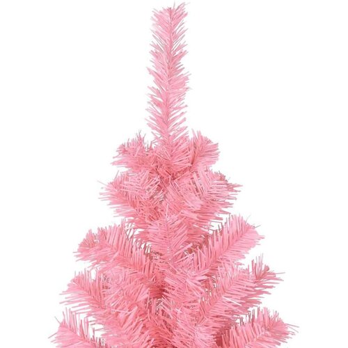 VidaXL Božićno drvce s 300 LED svjetlima Ružičasta 180 cm PVC Slike