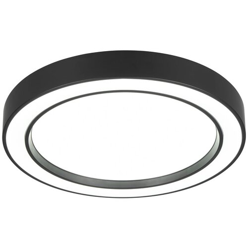  Crno-bijela LED stropna svjetiljka &amp;oslash; 40 cm Arco &amp;ndash; Slike