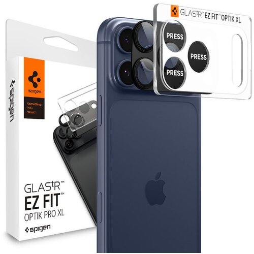 POSNETI MEDIJI SPIGEN ZAŠČITNO OVITEK ZA IPHONE 17 PRO MAX GLASS.TR EZ FIT ZAŠČITNO OVITEK ZA KAMERO, (5000259453) Cene