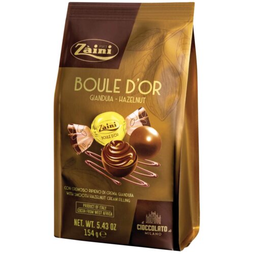 Zaini Praline Boule d'or lešnik 154g Cene