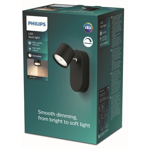Philips LED prigu&amp;scaron;iva zidna reflektorska lampa STAR LED/4,5W/230V Slike