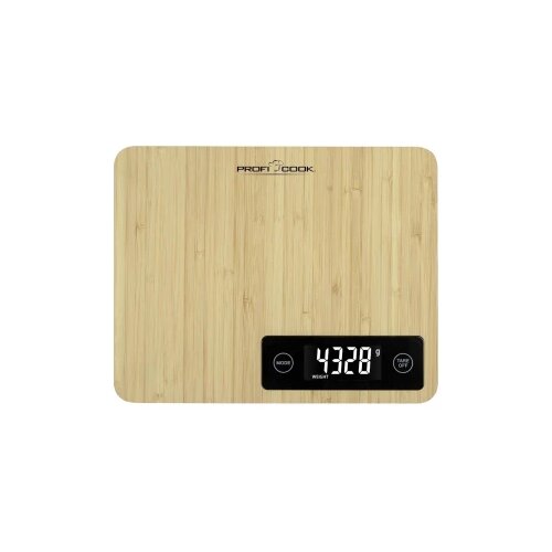 Proficook PC-KW 1271 Bambus kuhinjska vaga Opseg mjerenja (kg)=5 kg bambus boja Cijene