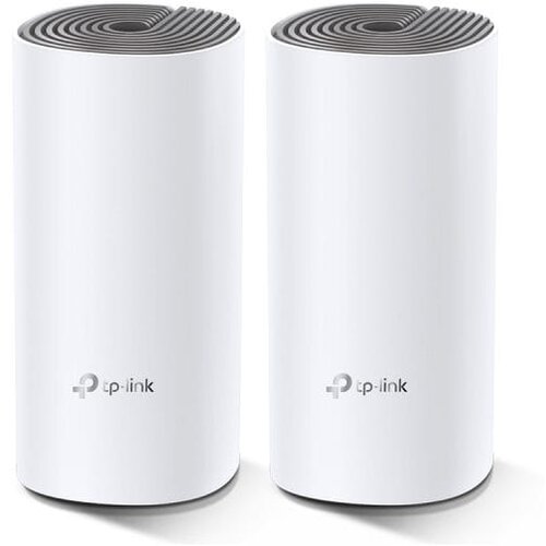  Access Point TP-Link AC1200 Whole-Home Mesh Wi-Fi System, 300Mbps at 2.4GHz, 210/100MbpsPorts, 2 internalanteas,MU-MIMO, DECO-E4(2-PACK) Cijene