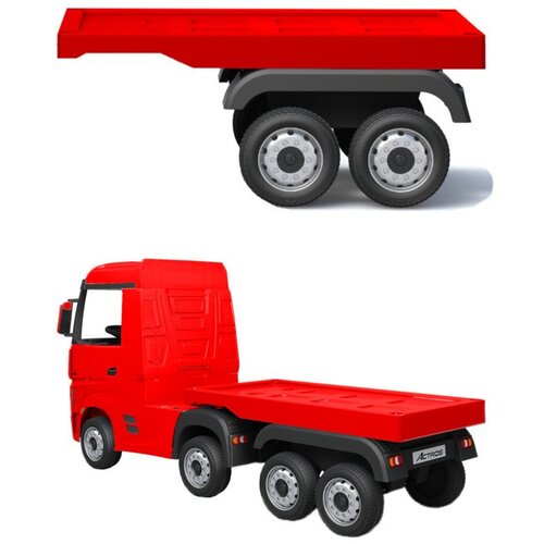 Prikolica za kamion Mercedes Actros - crvena Slike