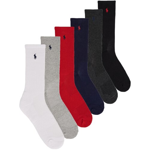 Polo Ralph Lauren PRF CTN ICN-CREW SOCK-6 PACK Vi&scaron;ebojna Cijene