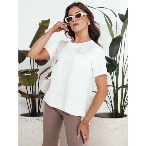 DStreet T-shirt damski BINDA ecru Slike