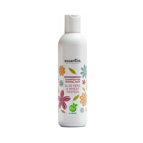 Essentiq zeliščni šampon za normalne lase s pšeničnimi proteini in aloe vero - 250 ml