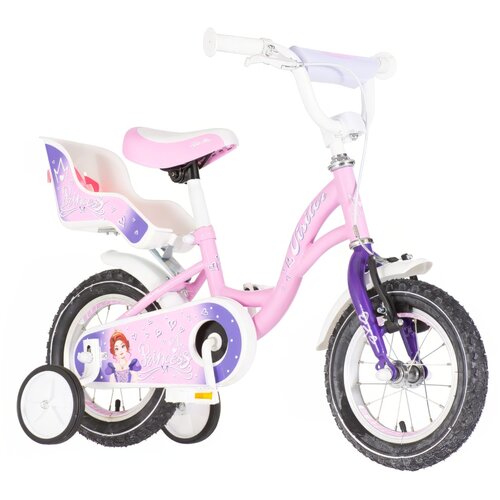 Visitor bicikl za devojčice princess 12"/7", roze Cene