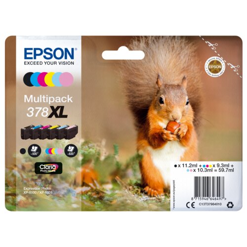 Epson Multipack Claria Photo HD T 378 XL (6 colors) T 3798 Cijene