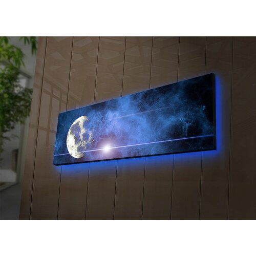 Wallity 3090DACT-54 multicolor decorative led lighted canvas painting Cene