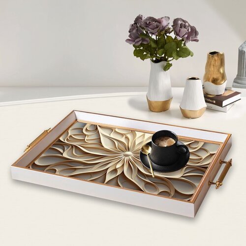 Aberto Design Poslužavnik TPB9800 50 x 29 x 3.5 cm, Šareni Cene