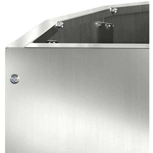 VidaXL Sadilica Srebrno 60 x 30 x 50 cm Cinkani čelik Slike