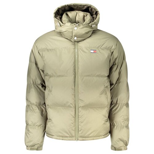 Tommy Hilfiger mu&amp;scaron;ka pro&amp;scaron;ivena jakna s odvojivom kapuljačom zelena Slike