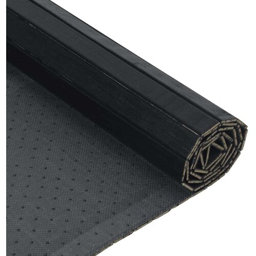 vidaXL Tepih pravokutni crni 70 x 500 cm od bambusa Cijene