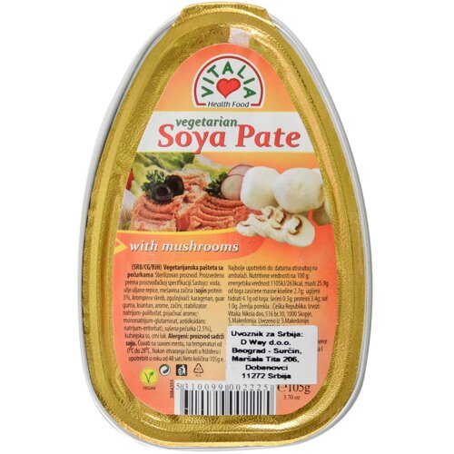 Vitalia pa&amp;scaron;teta soja pečurke 105g Slike