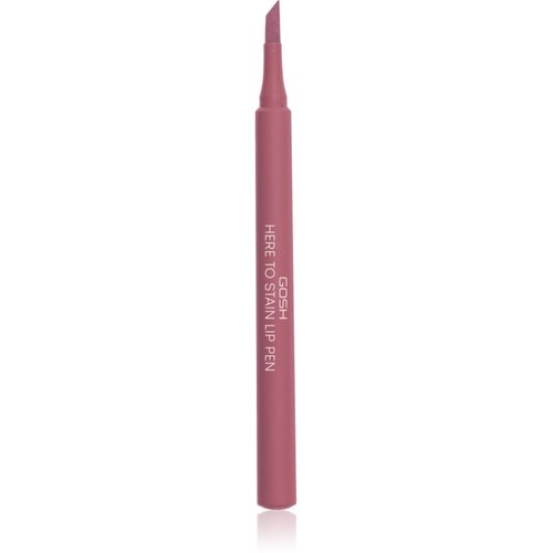 Gosh Copenhagen Here To Stain Lip Pen olovka za usne za dugotrajni efekt nijansa 010 Berry Stain 1 ml Slike