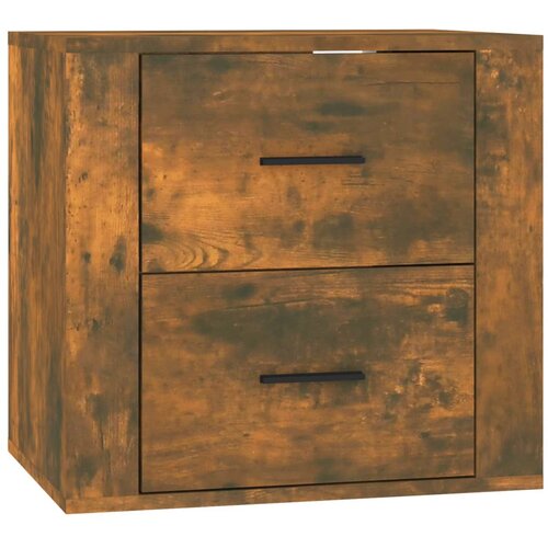 Maison Chic Stenska Nočna omarica - Nočna miza dimljen hrast 50x36x47 cm, (21688038) Slike