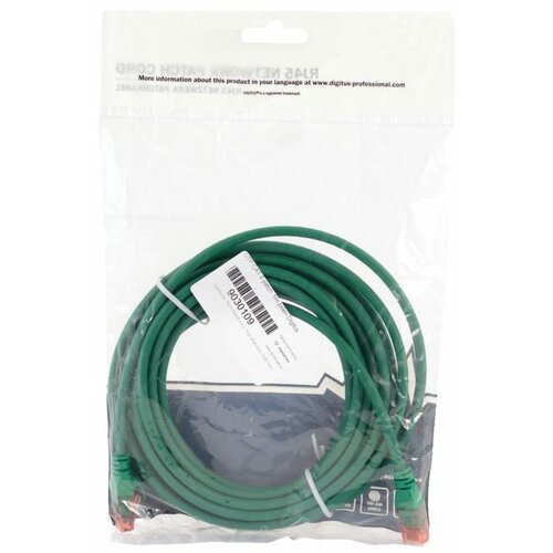 Digitus UTP CAT.6 patch 5m zelen DK-1617-050/G Cene