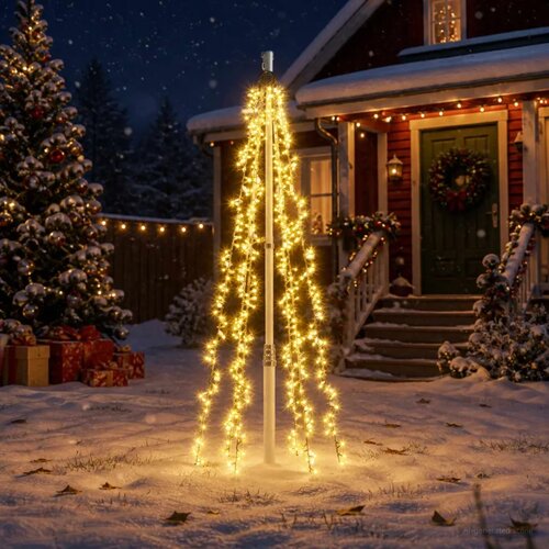  Svjetla za božićno drvce sa 6 LED dioda 540 LED lampica - 180 cm Slike
