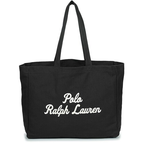 Polo Ralph Lauren Nakupovalne torbe EAST WST TTE-TOTE-LARGE Črna Cene