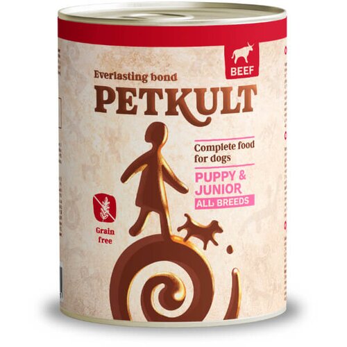 Petkult Dog Puppy&Junior - govedina 800g Cene