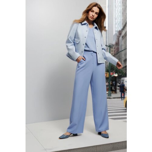 Marisse Women's Trousers L-Sp-4607 Blue Cene
