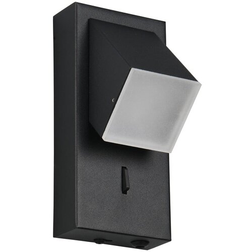  Mat crna LED zidna lampa Raglan &amp;ndash; Slike