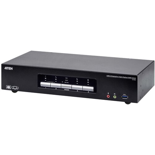 Aten 4P USB3.0 4K DP TRIPLE VIEW KVMP SW Slike