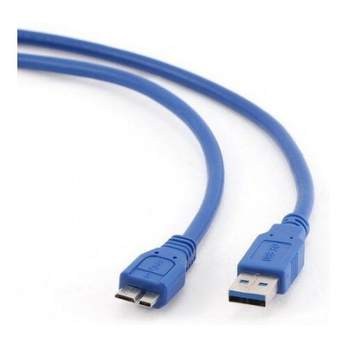 Gembird USB3.0 AM to micro BM cable, 1.8m CCP-mUSB3-AMBM-6 Slike